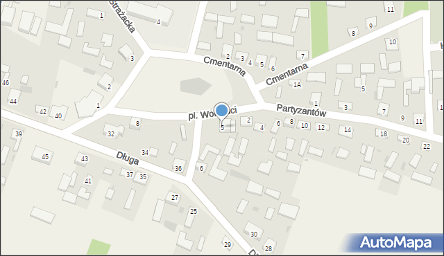 Soborzyce, Plac Wolności, 5, mapa Soborzyce