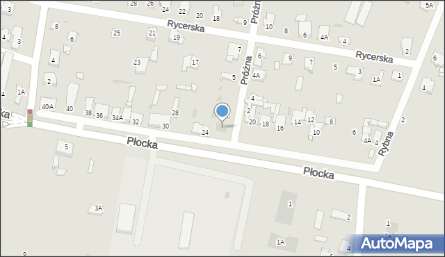 Sochaczew, Płocka, 22a, mapa Sochaczew