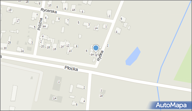 Sochaczew, Płocka, 4, mapa Sochaczew