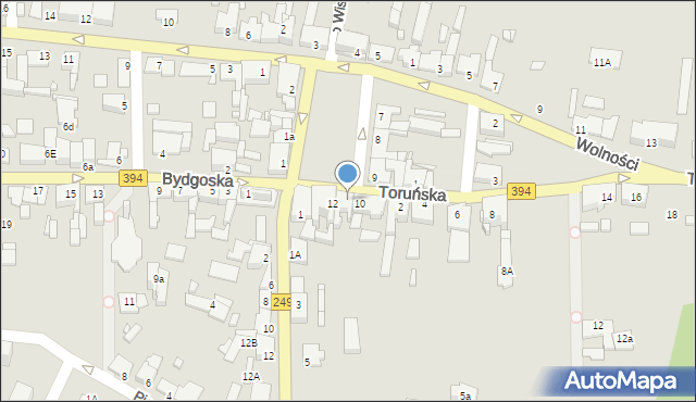 Solec Kujawski, Plac Jana Pawła II, 11, mapa Solec Kujawski