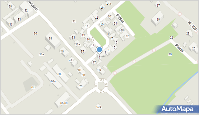 Sopot, Plac Rybaków, 1, mapa Sopotu