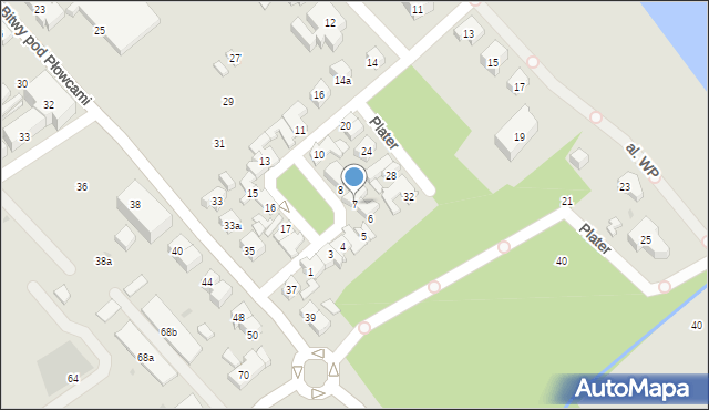 Sopot, Plac Rybaków, 7, mapa Sopotu