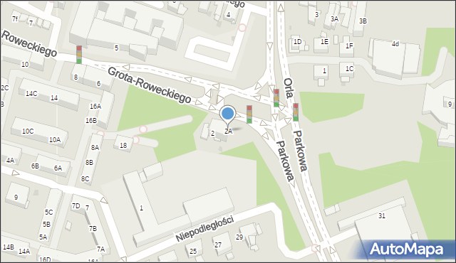 Sosnowiec, Plac Zillingera Waldemara, 2A, mapa Sosnowca