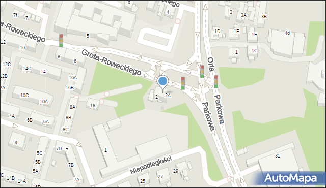 Sosnowiec, Plac Zillingera Waldemara, 2C, mapa Sosnowca