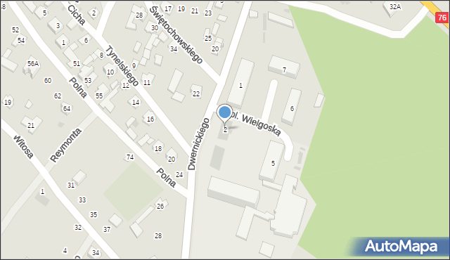 Stoczek Łukowski, Plac Wielgoska Stanisława, 2, mapa Stoczek Łukowski
