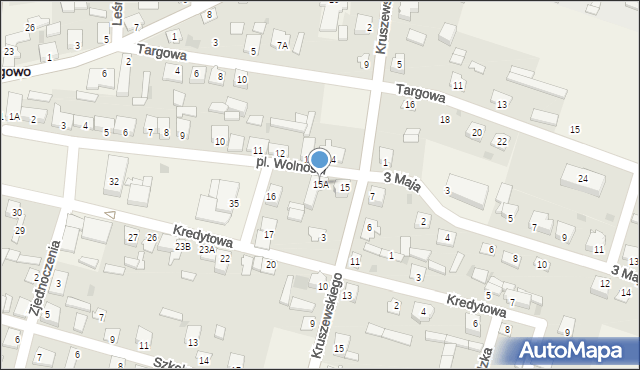Strzegowo, Plac Wolności, 15A, mapa Strzegowo
