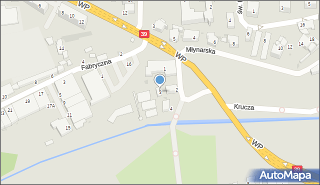 Strzelin, Plac Pokoju, 3, mapa Strzelin