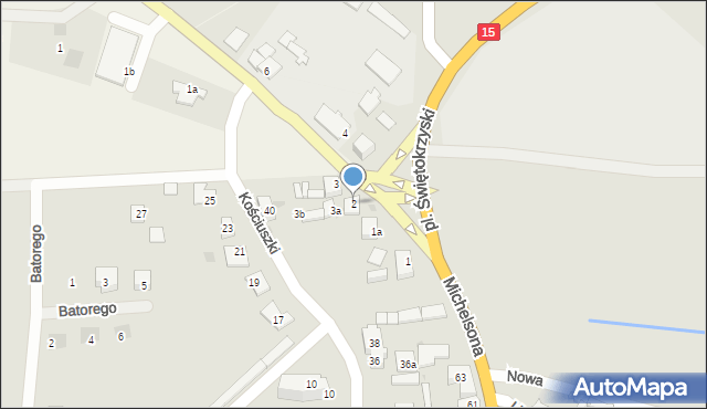 Strzelno, Plac Świętokrzyski, 2, mapa Strzelno