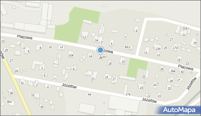 Suchedniów, Placowa, 16, mapa Suchedniów