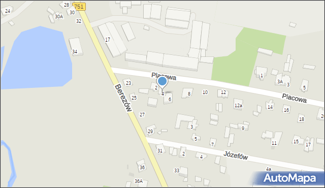 Suchedniów, Placowa, 4, mapa Suchedniów