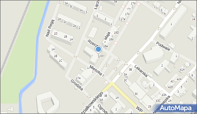 Świdwin, Plac Konstytucji 3 Maja, 1, mapa Świdwin