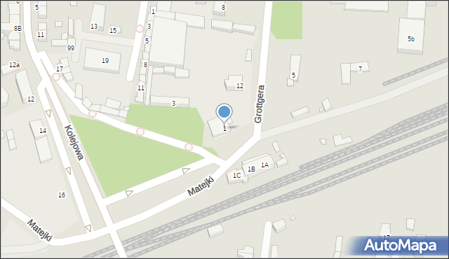 Świebodzin, Plac Dworcowy, 1, mapa Świebodzin