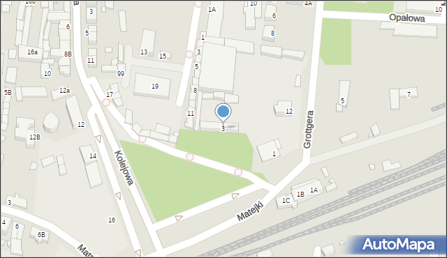 Świebodzin, Plac Dworcowy, 3, mapa Świebodzin