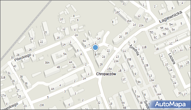 Świętochłowice, Plac Zawadzkiego Tadeusza, 8, mapa Świętochłowice