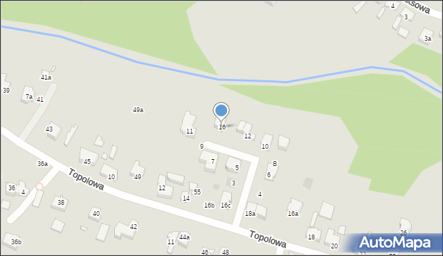 Szczecin, Płońska, 16, mapa Szczecina