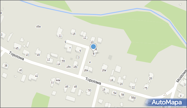 Szczecin, Płońska, 6, mapa Szczecina