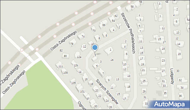 Szczecin, Plac Szarych Szeregów, 3, mapa Szczecina