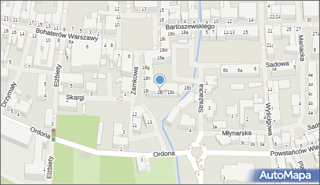 Szczecinek, Plac Wolności, 18j, mapa Szczecinek