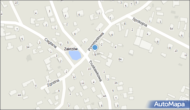 Tarnobrzeg, Plac Ludowy, 9, mapa Tarnobrzegu