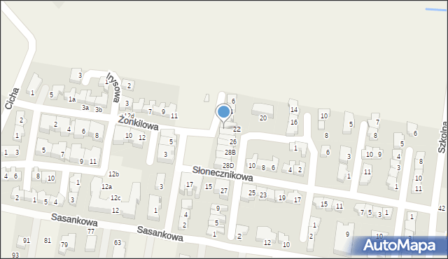 Tarnowo Podgórne, Plac Margaretek, 10/1a, mapa Tarnowo Podgórne