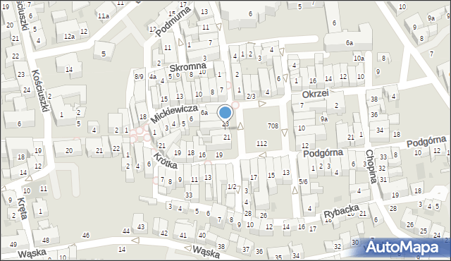 Tczew, Plac Hallera Józefa, gen., 22, mapa Tczew
