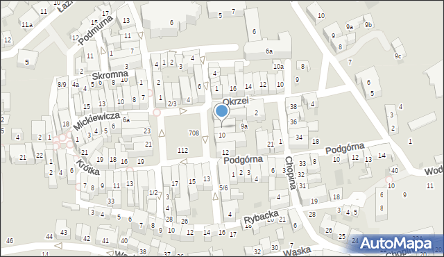 Tczew, Plac Hallera Józefa, gen., 9, mapa Tczew
