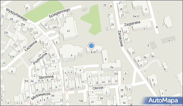 Tczew, Plac św. Grzegorza, 5, mapa Tczew