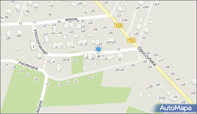 Tomaszów Mazowiecki, Pliszczyńskiego Piotra, 30, mapa Tomaszów Mazowiecki