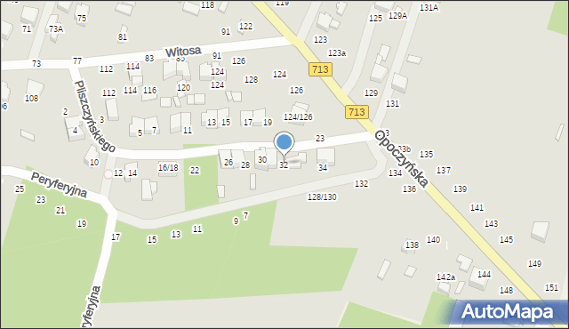 Tomaszów Mazowiecki, Pliszczyńskiego Piotra, 32, mapa Tomaszów Mazowiecki