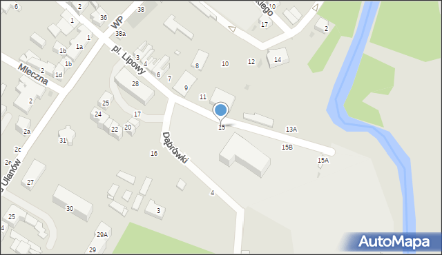 Trzebiatów, Plac Lipowy, 15, mapa Trzebiatów