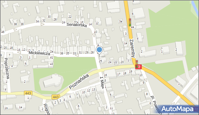 Tuliszków, Plac Wolności, 26, mapa Tuliszków