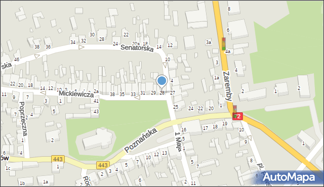 Tuliszków, Plac Wolności, 28, mapa Tuliszków