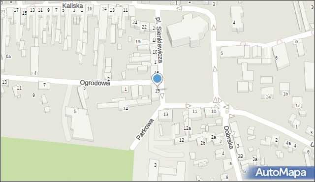 Turek, Plac Sienkiewicza Henryka, 15, mapa Turka