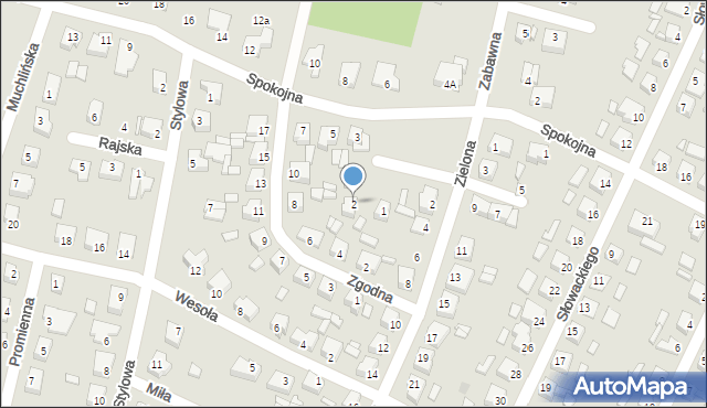 Turek, Plac Zacisze, 2, mapa Turka