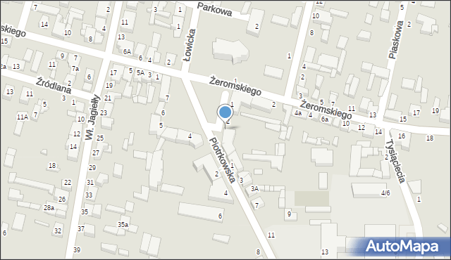 Tuszyn, Plac Reymonta Władysława, 3, mapa Tuszyn