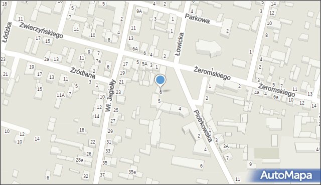 Tuszyn, Plac Reymonta Władysława, 6, mapa Tuszyn