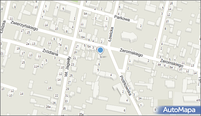 Tuszyn, Plac Reymonta Władysława, 7, mapa Tuszyn