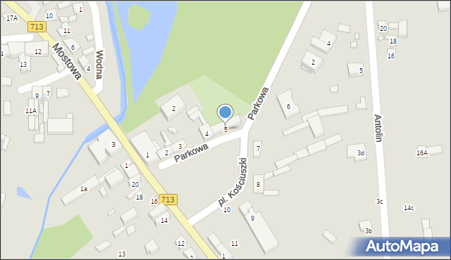 Ujazd, Plac Kościuszki Tadeusza, gen., 5, mapa Ujazd