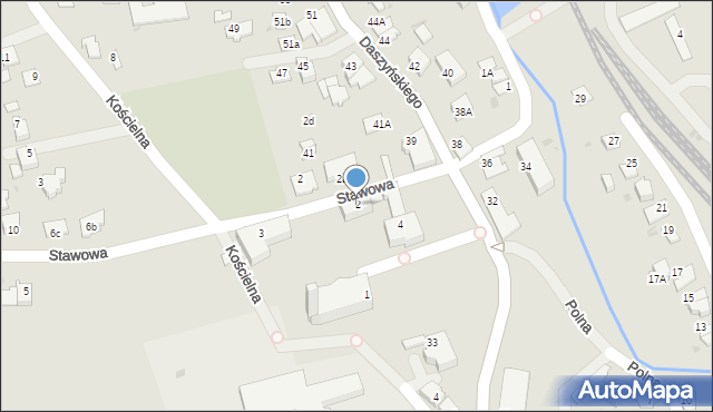 Ustroń, Plac Kotschego Karola, ks., 2, mapa Ustroń
