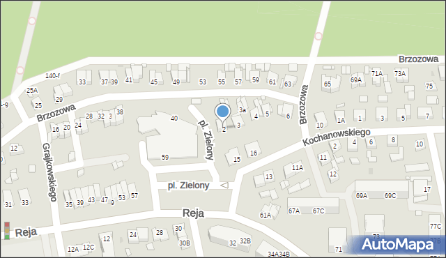 Wągrowiec, Plac Zielony, 2, mapa Wągrowiec