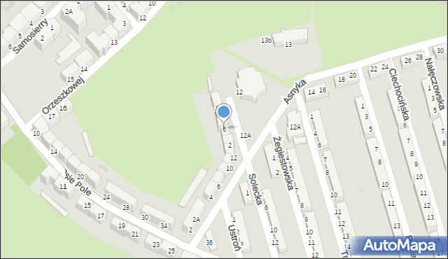 Wałbrzych, Plac Pola Wincentego, 6, mapa Wałbrzycha