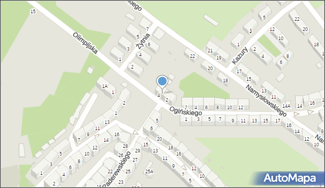 Wałbrzych, Plac Wojska Polskiego, 4, mapa Wałbrzycha