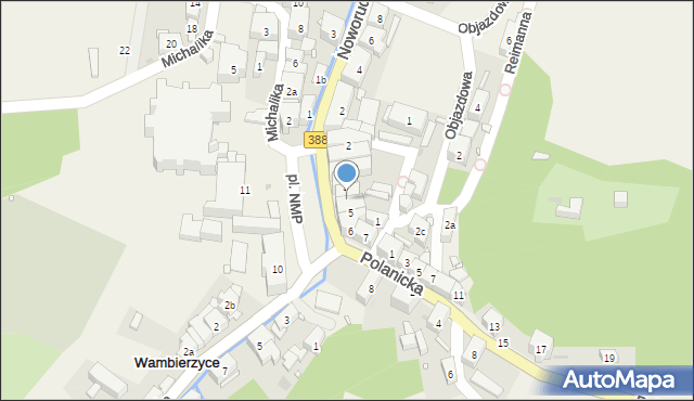 Wambierzyce, Plac Najświętszej Marii Panny, 4, mapa Wambierzyce