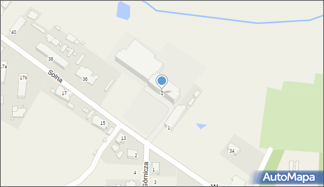 Wapno, Plac Mickiewicza Adama, 2, mapa Wapno