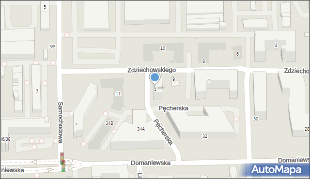 Warszawa, Plac Gugulskiego Ireneusza, 1, mapa Warszawy