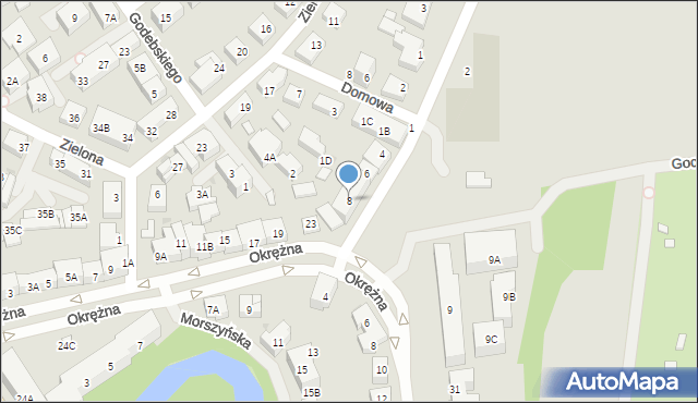 Warszawa, Plac Rembowskiego Aleksandra, 8, mapa Warszawy