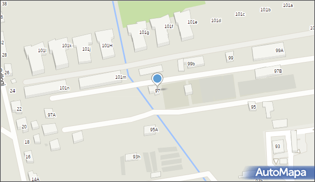 Warszawa, Płochocińska, 97, mapa Warszawy