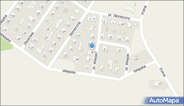 Wilczyn, Plac Wiejski, 5, mapa Wilczyn