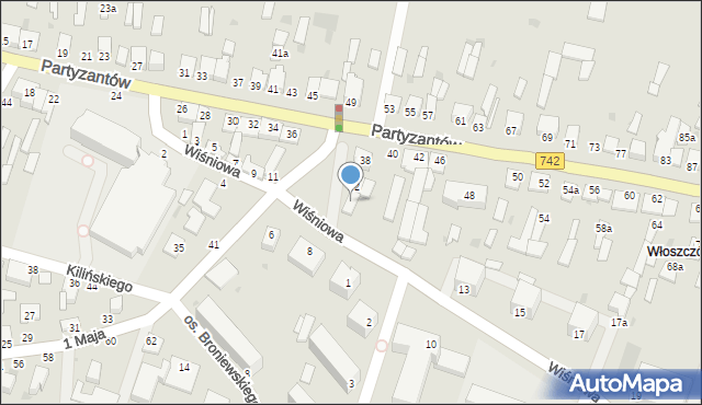 Włoszczowa, Plac Tarchalskiego Mieczysława, mjr., 3, mapa Włoszczowa
