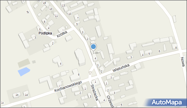 Wójcin, Plac Tysiąclecia, 5, mapa Wójcin